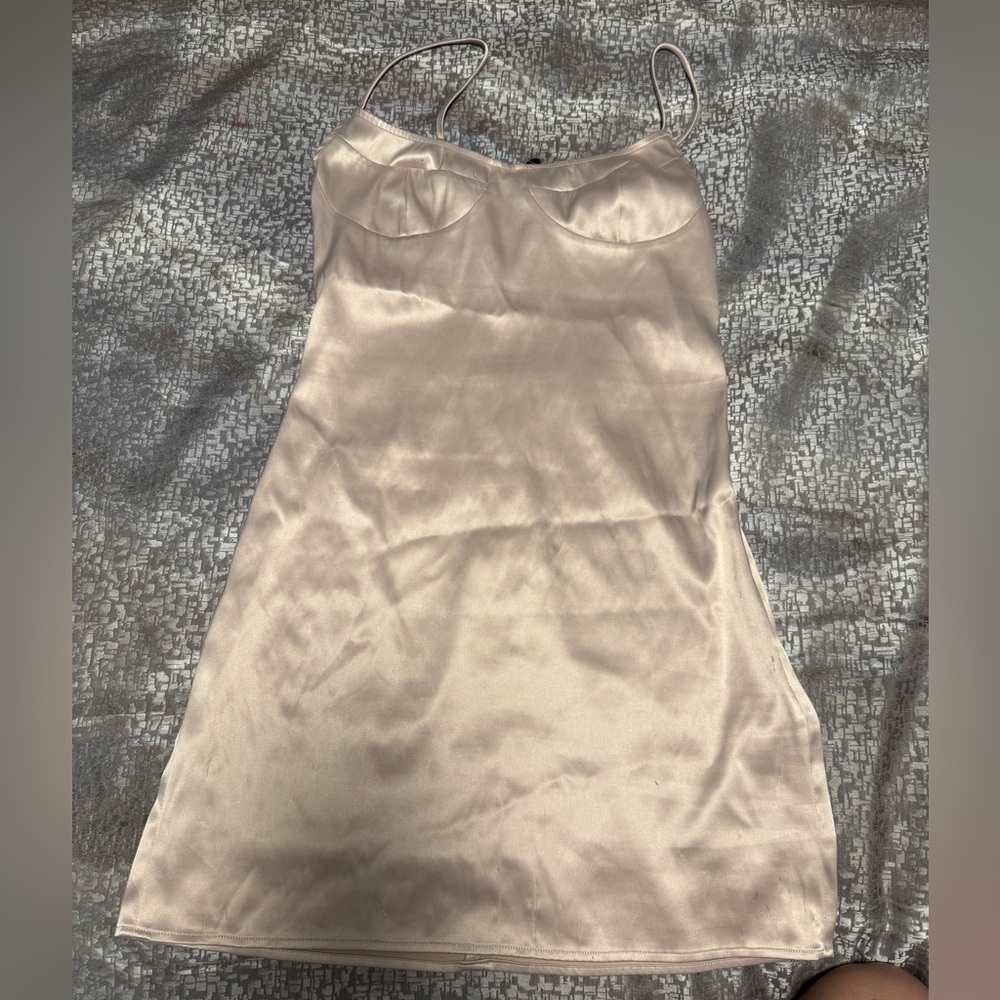 Elegant Satin Slip Dress